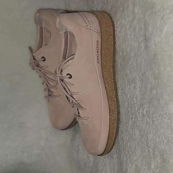 BIRKENSTOCK Honnef Women Low soft  Pink Sueded Leather Size 7.5 - Picture 8 of 12